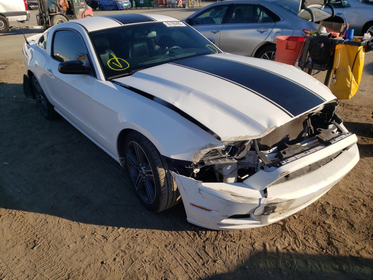 Image 1 of 2013 FORD MUSTANG  2013 with VIN 1ZVBP8AM4D5224303