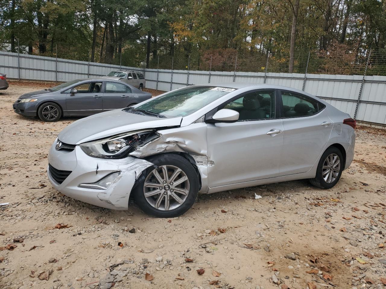 Image 1 of 2014 HYUNDAI ELANTRA SE 2014 with VIN 5NPDH4AE6EH474637