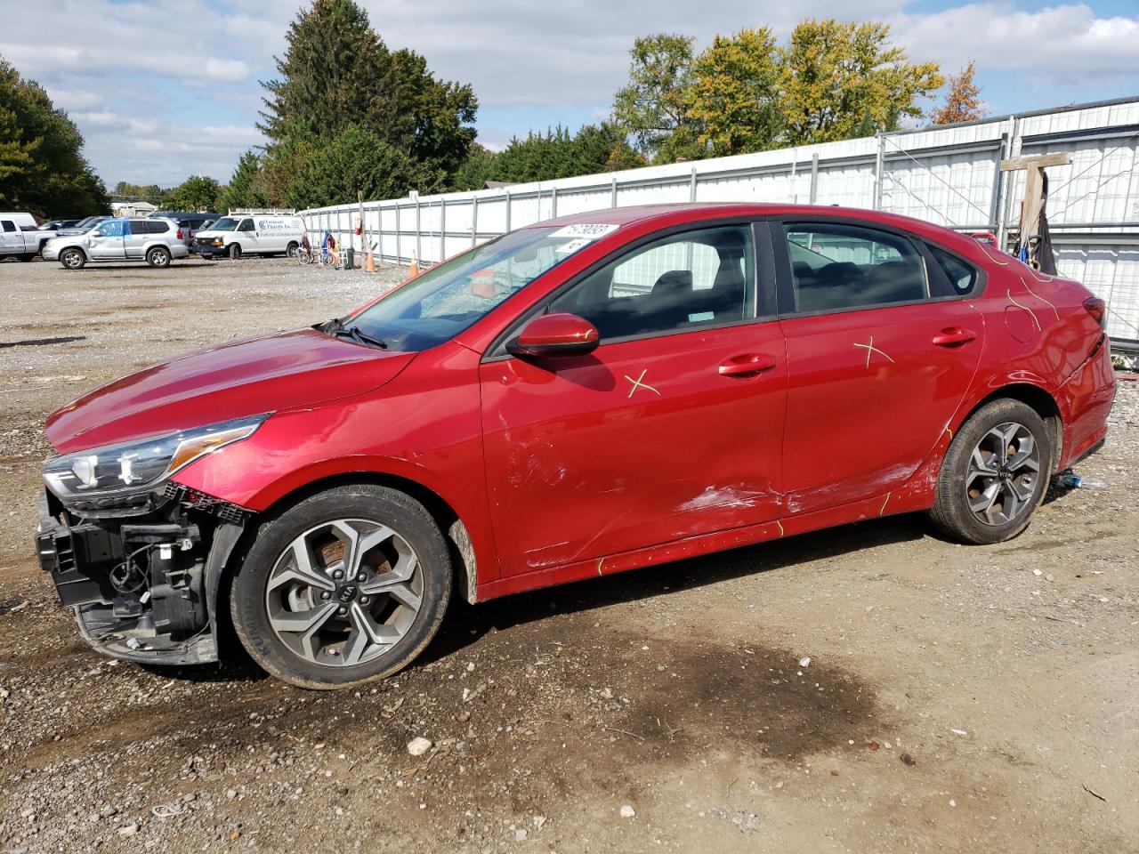 Image 1 of 2019 KIA FORTE FE 2019 with VIN 3KPF24AD2KE085110