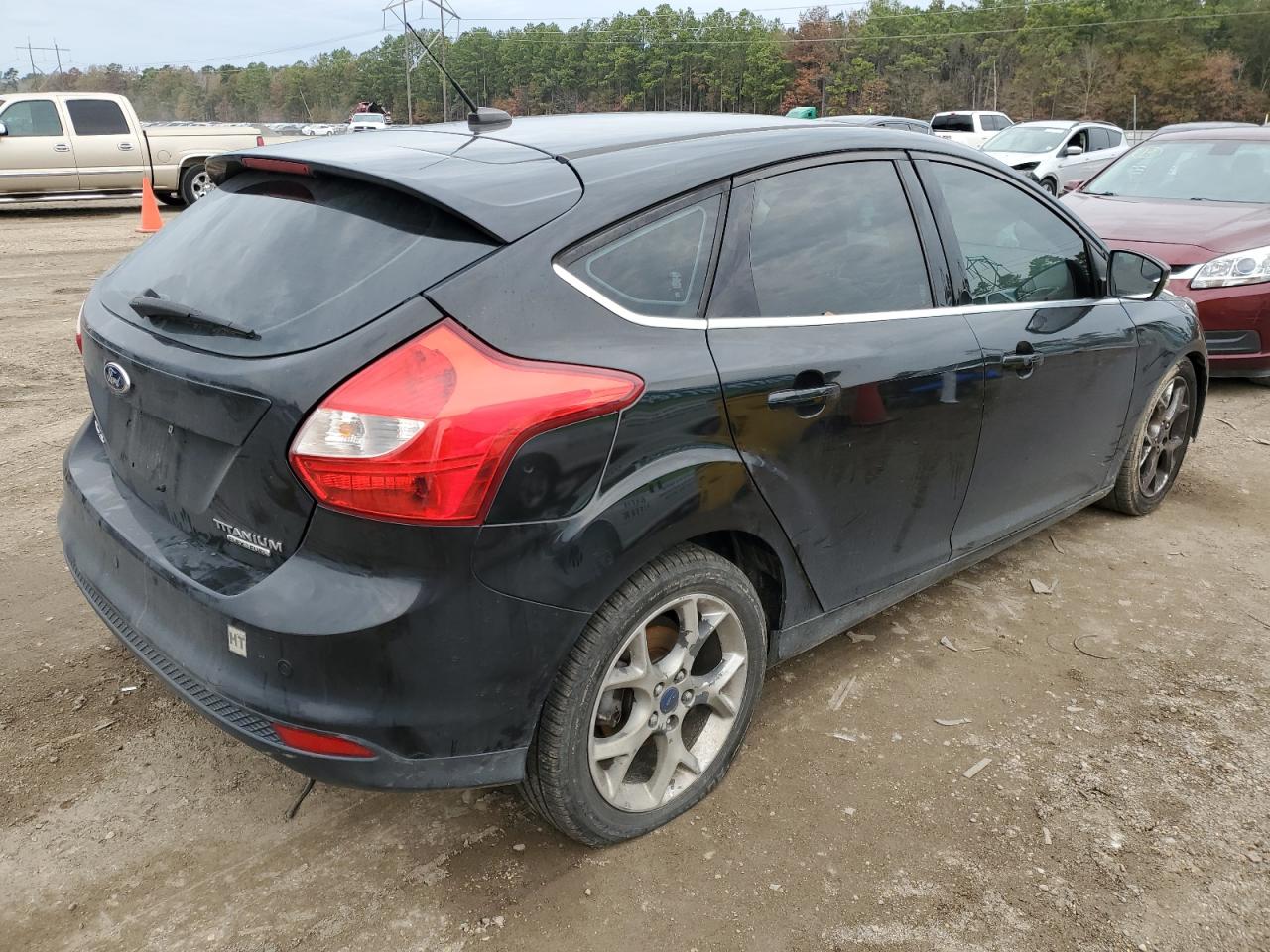 Obraz 3 z 2014 FORD FOCUS TITANIUM 2014 z VIN 1FADP3N22EL422386