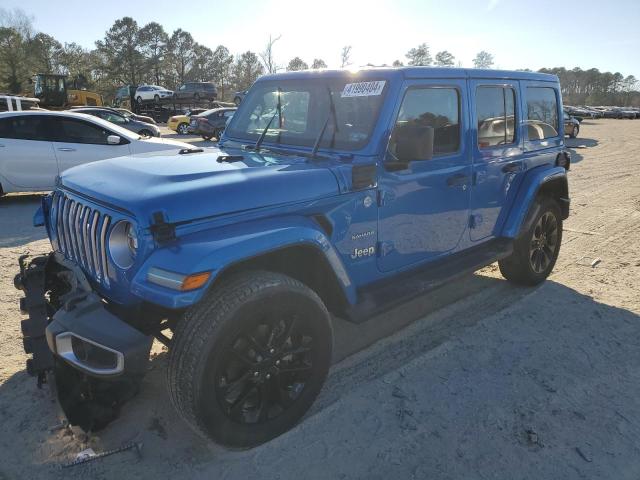 Изображение 1 2021 JEEP WRANGLER UNLIMITED SAHARA 4XE 2021 с VIN 1C4JJXP68MW782149