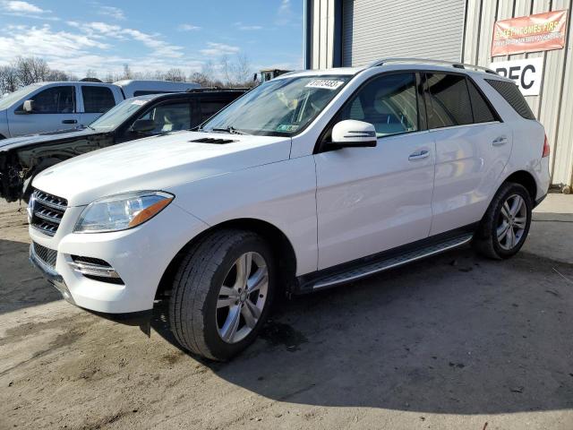 Image 1 of 2015 MERCEDES-BENZ ML 350 4MATIC 2015 with VIN 4JGDA5HB7FA574188