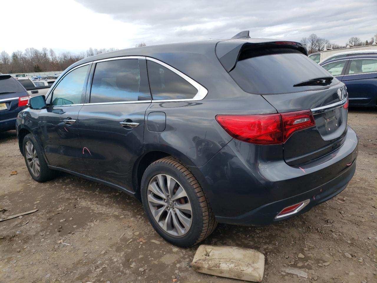 Image 2 of 2015 ACURA MDX TECHNOLOGY 2015 with VIN 5FRYD4H44FB032335