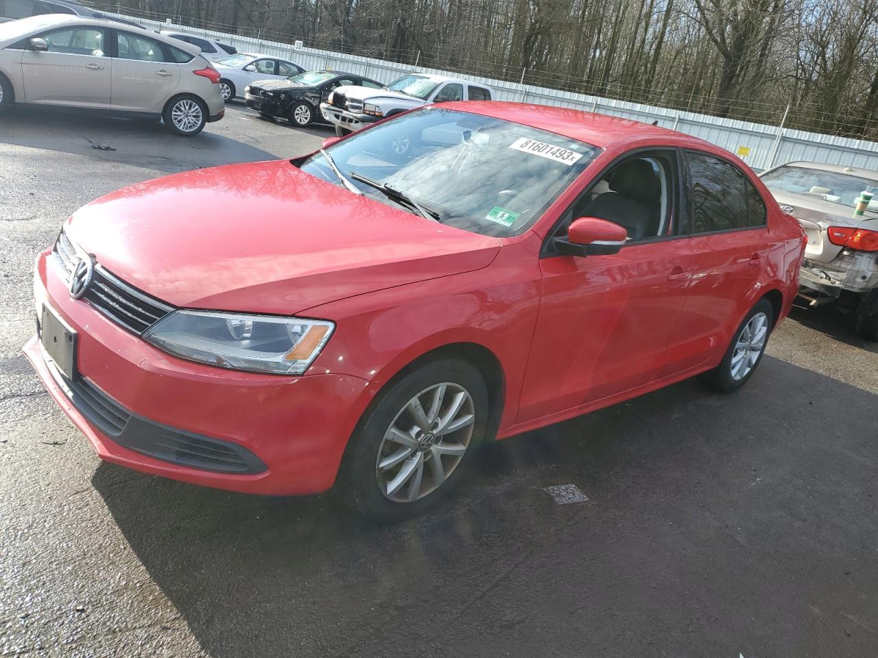 Image 1 of 2011 VOLKSWAGEN JETTA SE 2011 with VIN 3VWDZ7AJ7BM066484