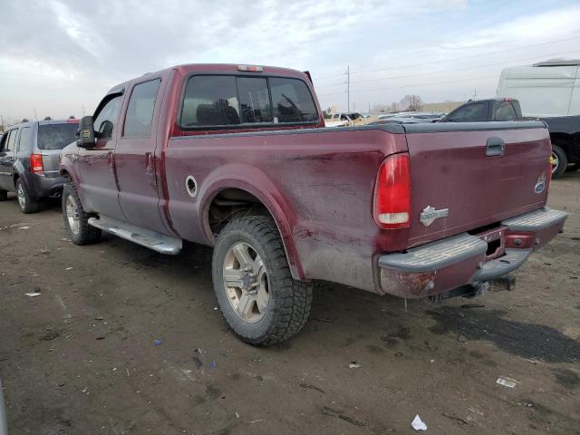 Image 2 of 2006 FORD F350 SRW SUPER DUTY 2006 with VIN 1FTWW31P46EC29671