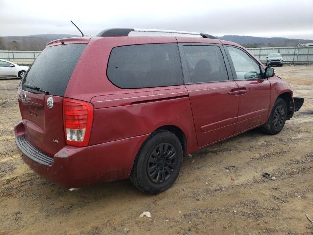 Image 3 of 2011 KIA SEDONA LX 2011 with VIN KNDMG4C76B6366851
