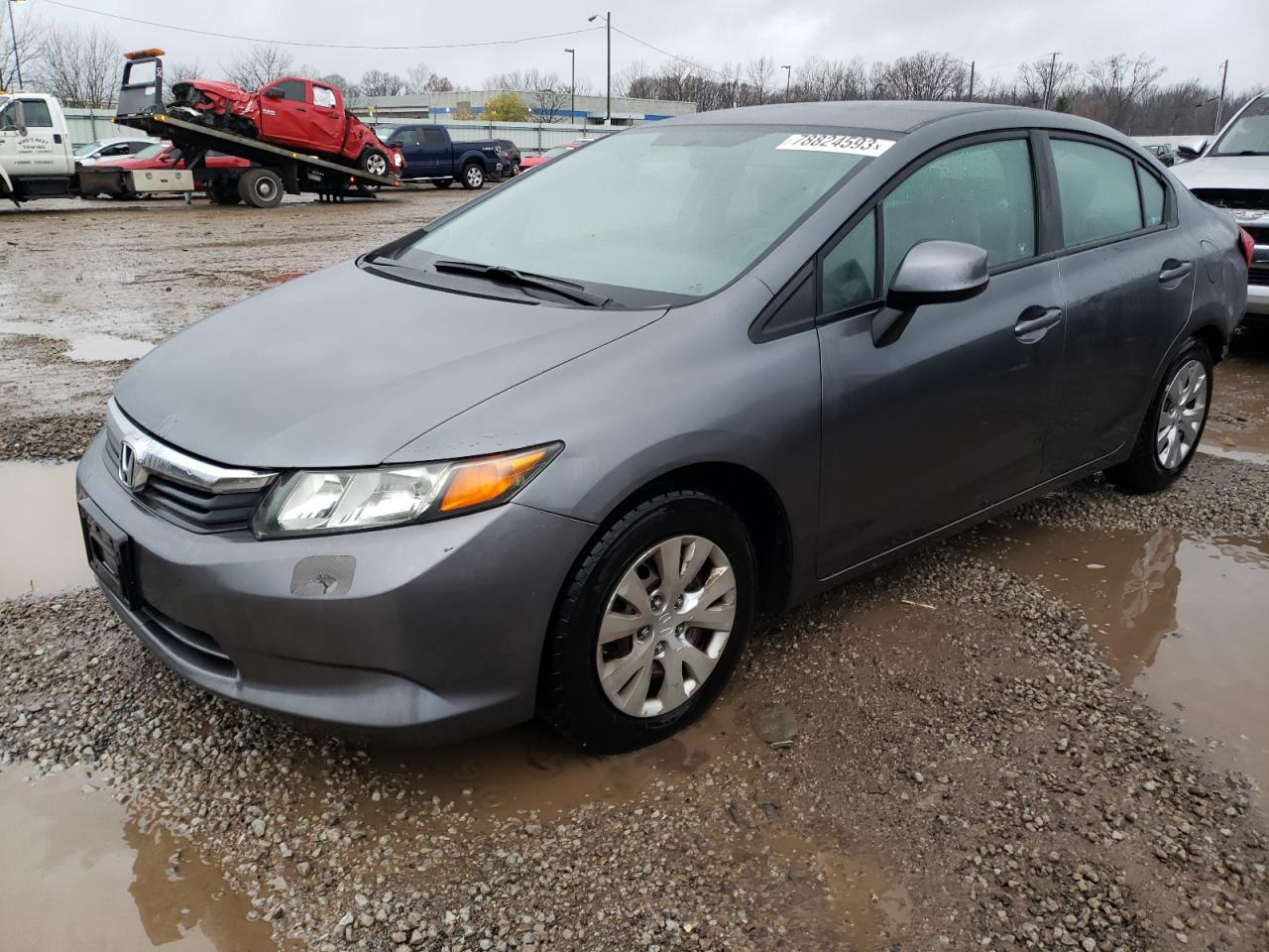 Obraz 1 z 2012 HONDA CIVIC LX 2012 z VIN 19XFB2F50CE106849