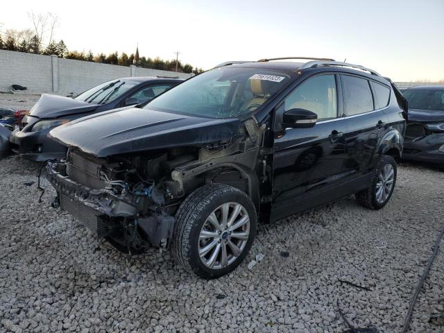 Image 1 of 2018 FORD ESCAPE TITANIUM 2018 with VIN 1FMCU9J90JUA98648
