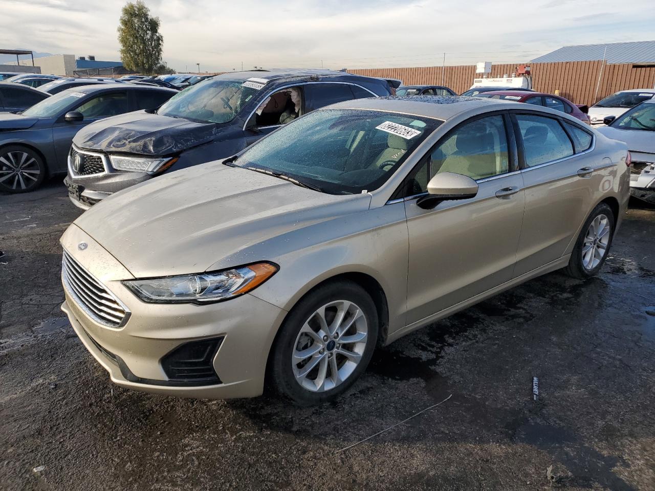 Obraz 1 z 2019 FORD FUSION SE 2019 z VIN 3FA6P0HD5KR160462