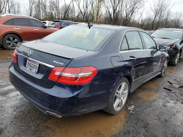 Image 3 of 2012 MERCEDES-BENZ E 350 4MATIC 2012 with VIN WDDHF8JB3CA574161