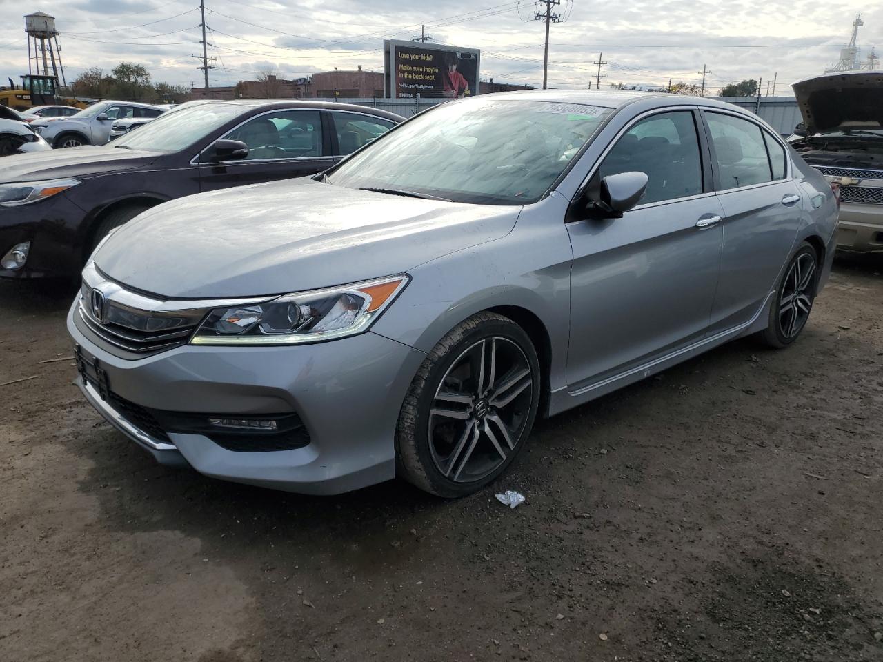 Image 1 of 2017 HONDA ACCORD SPORT 2017 with VIN 1HGCR2F51HA210986