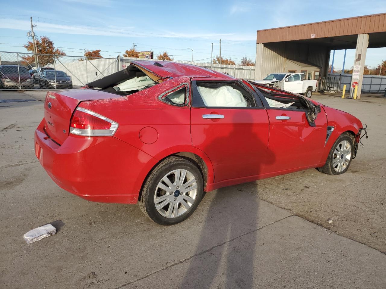 Image 3 of 2008 FORD FOCUS SE 2008 with VIN 1FAHP35N08W203599
