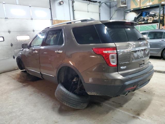 Image 2 of 2015 FORD EXPLORER LIMITED 2015 with VIN 1FM5K8F80FGB32098