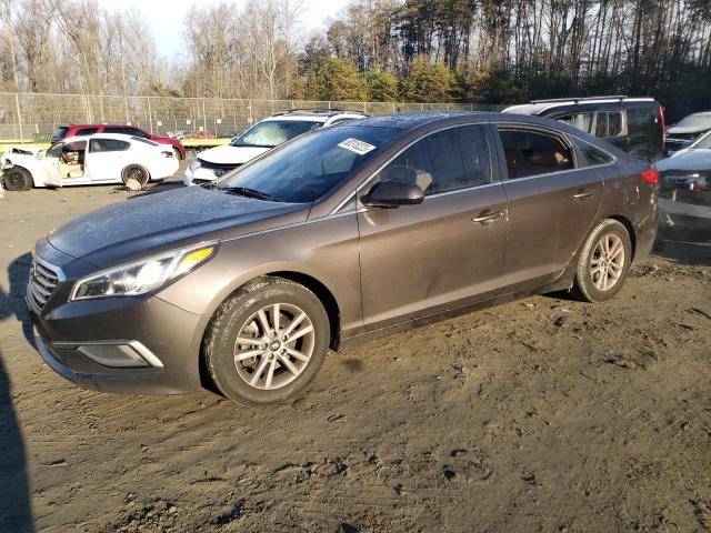 Image 1 of 2017 HYUNDAI SONATA SE 2017 with VIN 5NPE24AF6HH492994