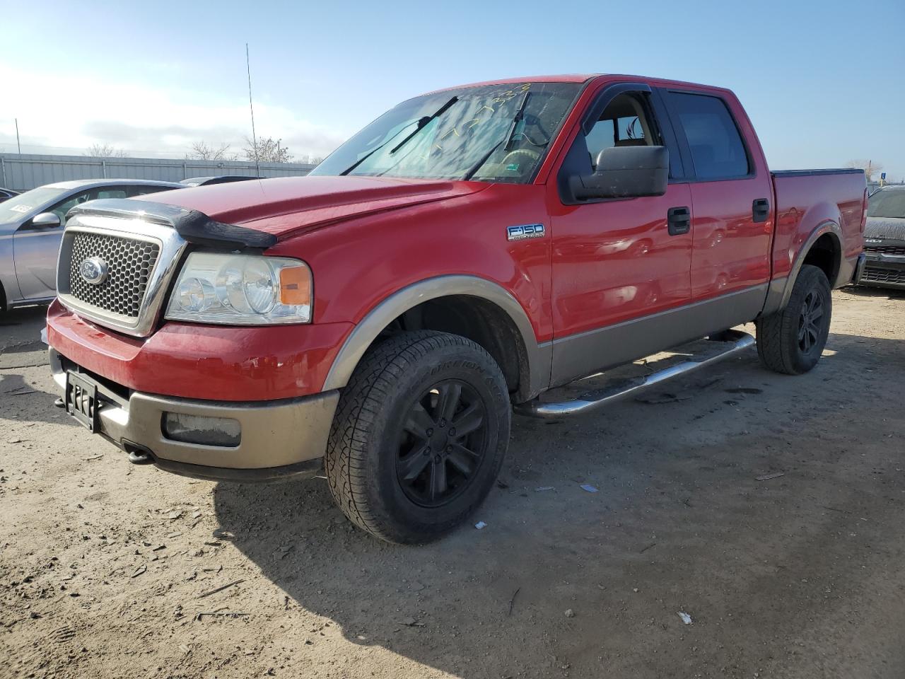 Image 1 of 2005 FORD F150 SUPERCREW 2005 with VIN 1FTPW14555FB06716