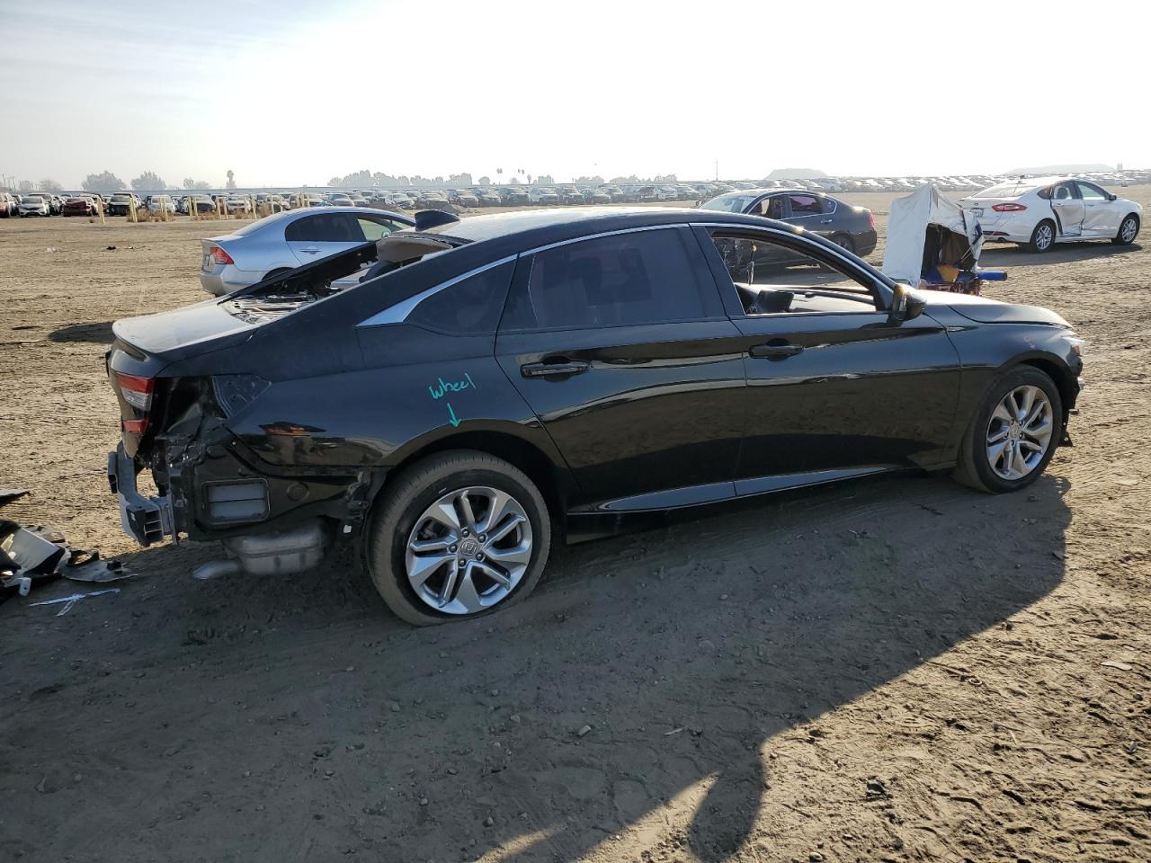 Image 3 of 2019 HONDA ACCORD LX 2019 with VIN 1HGCV1F13KA013005