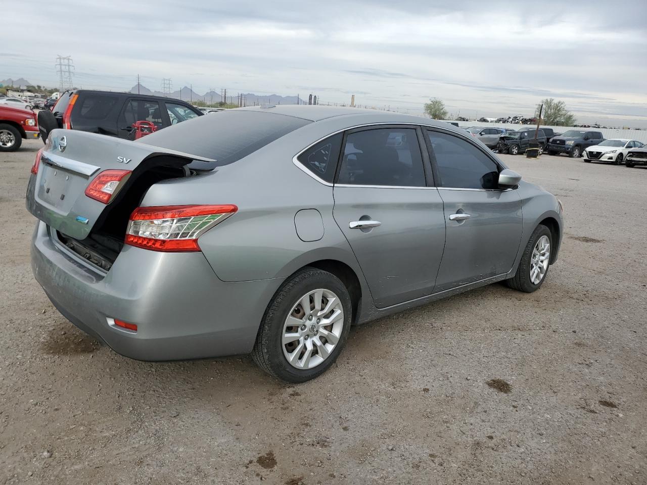 Image 3 of 2014 NISSAN SENTRA S 2014 with VIN 3N1AB7AP0EY219785