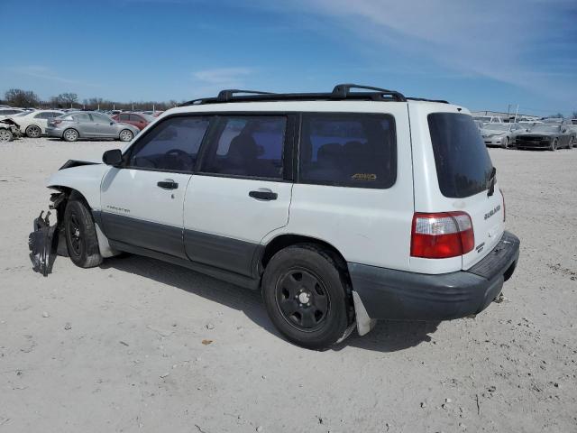 Изображение 2 2002 SUBARU FORESTER L 2002 с VIN JF1SF63592H730663