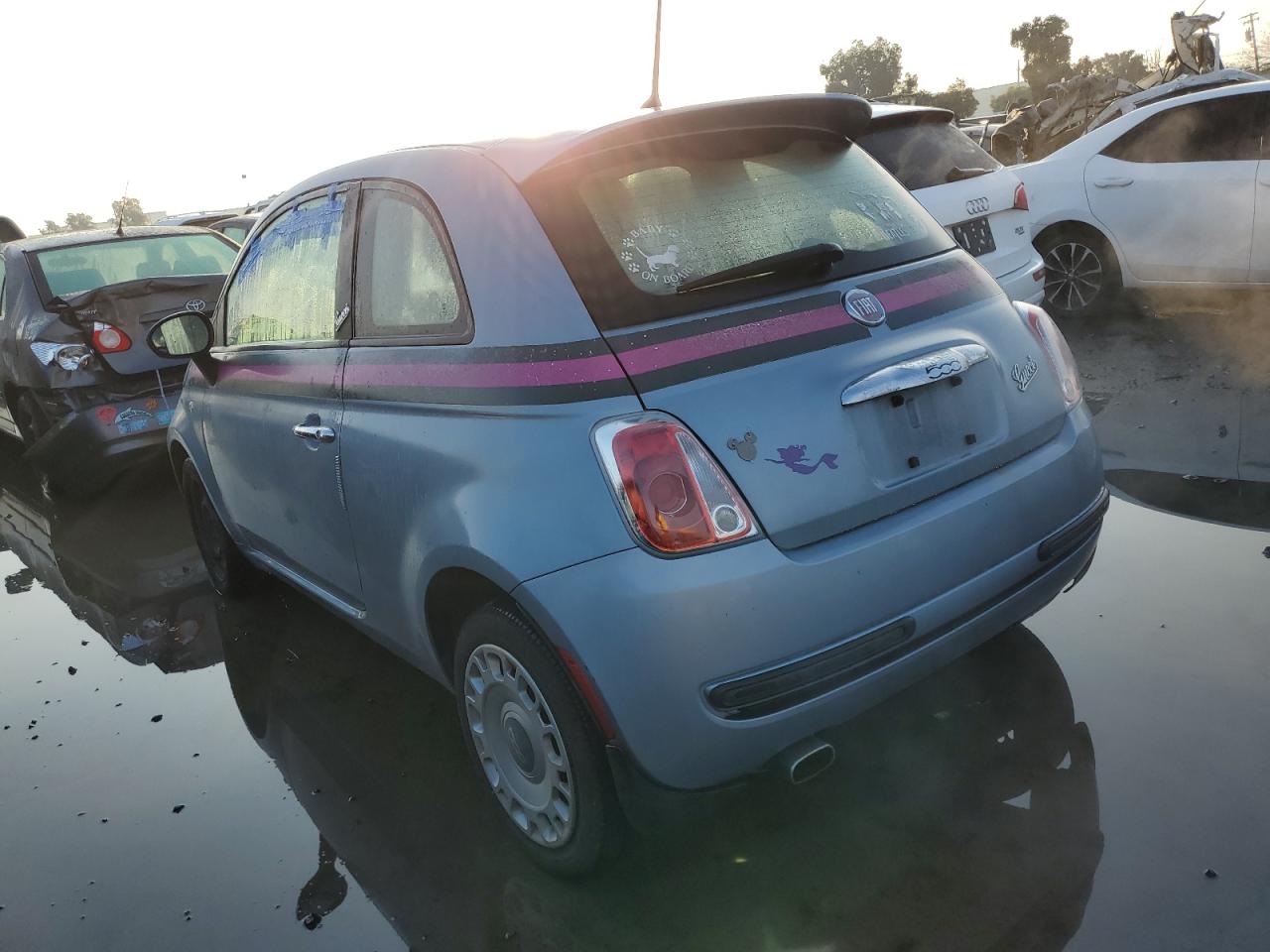 Image 2 of 2013 FIAT 500 POP 2013 with VIN 3C3CFFAR3DT515910