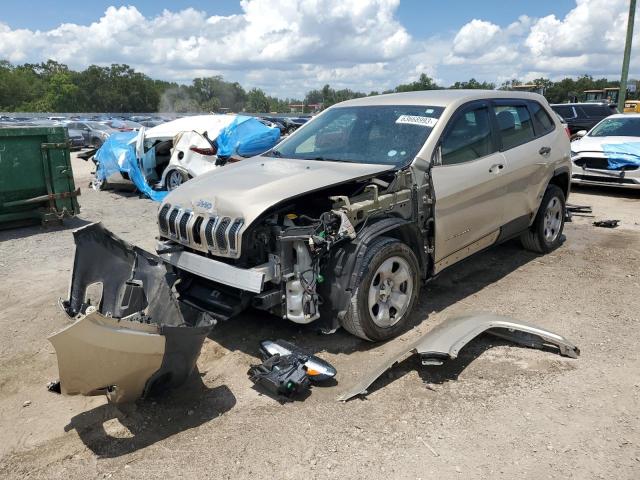 Image 1 of 2015 JEEP CHEROKEE SPORT 2015 with VIN 1C4PJLAB3FW616892