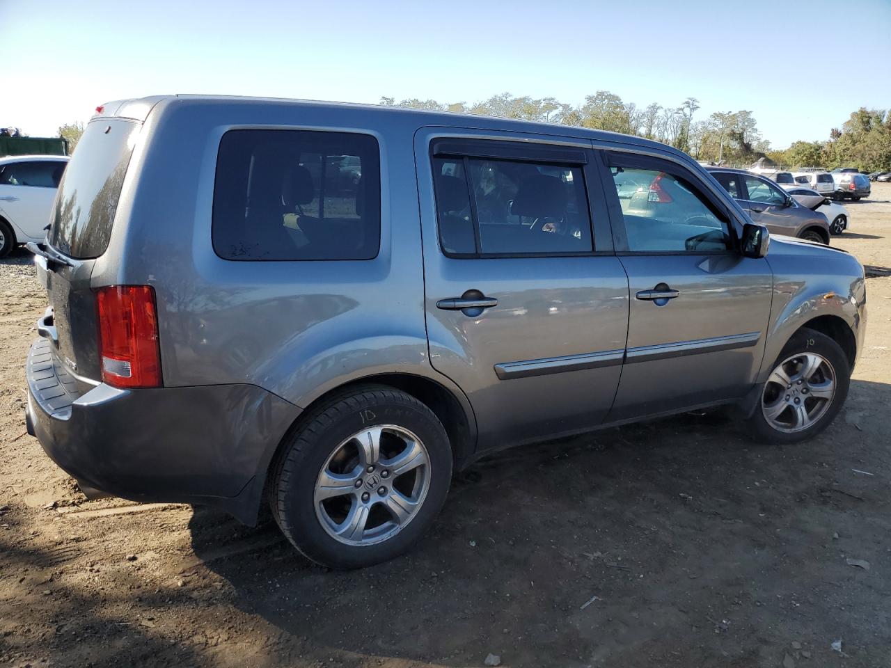 Image 3 of 2013 HONDA PILOT EX 2013 with VIN 5FNYF4H43DB038541
