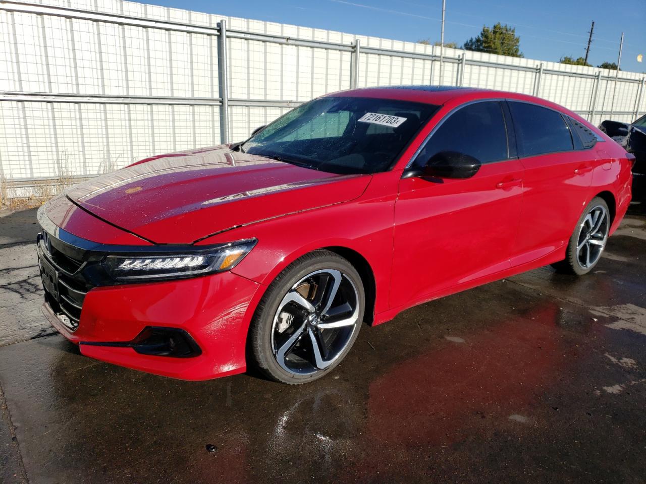 Obraz 1 z 2022 HONDA ACCORD SPORT 2022 z VIN 1HGCV2F33NA006289