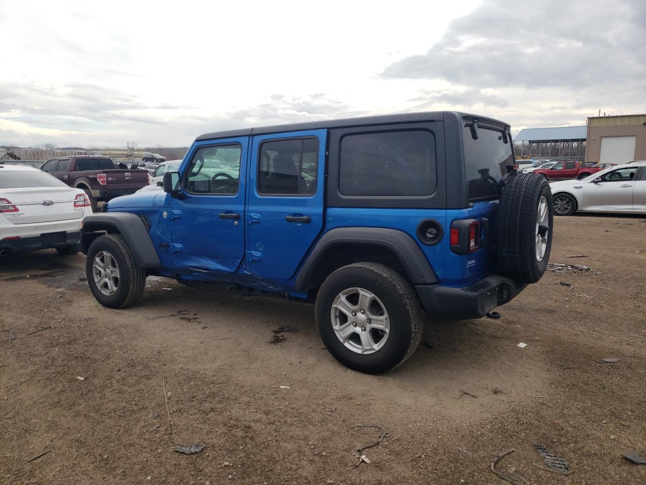 Изображение 2 2021 JEEP WRANGLER UNLIMITED SPORT 2021 с VIN 1C4HJXDN1MW778681
