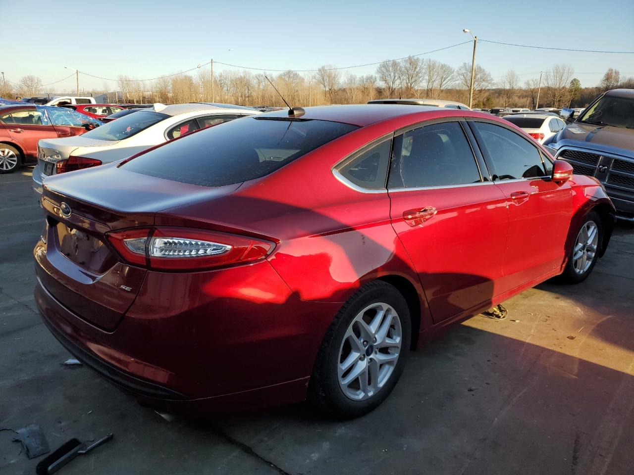 Obraz 3 z 2016 FORD FUSION SE 2016 z VIN 3FA6P0H73GR395119