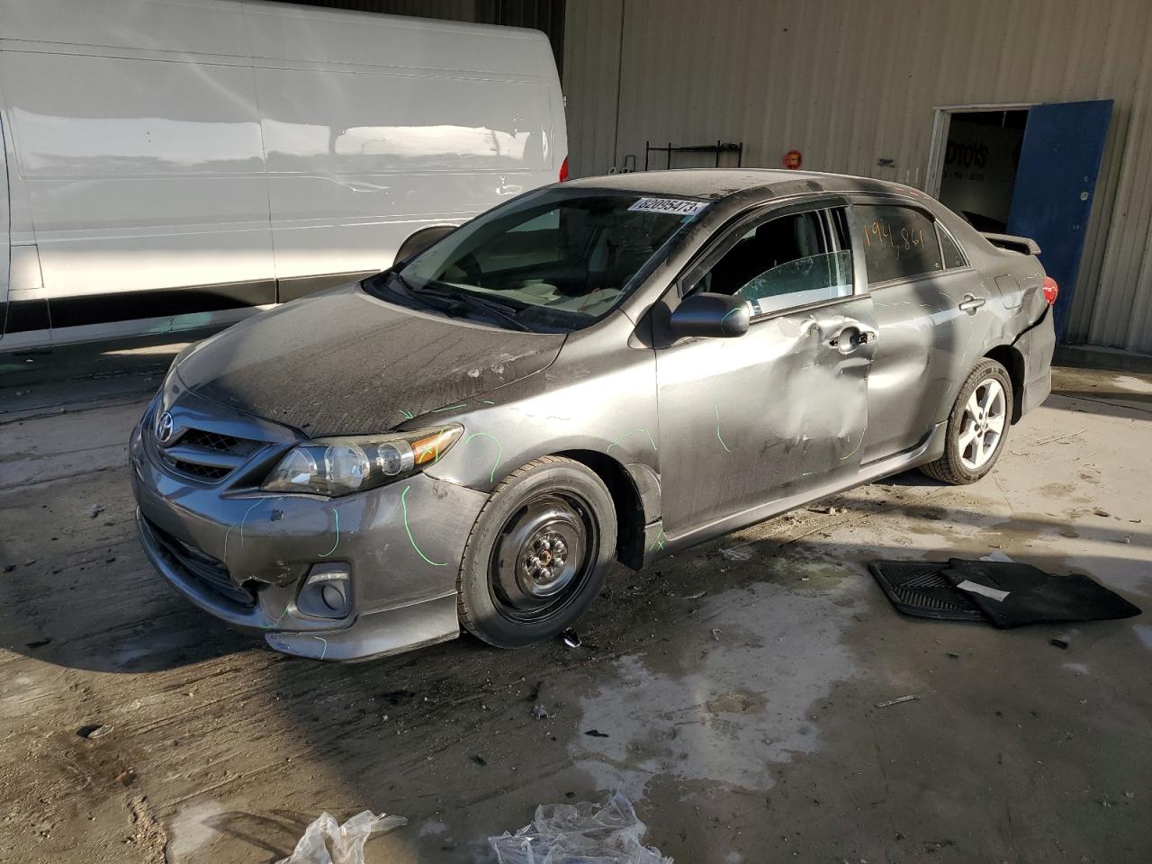 Image 1 of 2013 TOYOTA COROLLA BASE 2013 with VIN 2T1BU4EE1DC956429