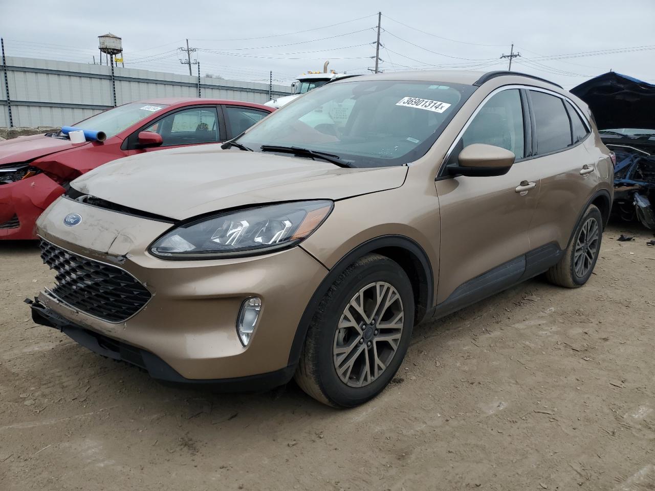 Изображение 1 2020 FORD ESCAPE SEL 2020 с VIN 1FMCU0H66LUB19805