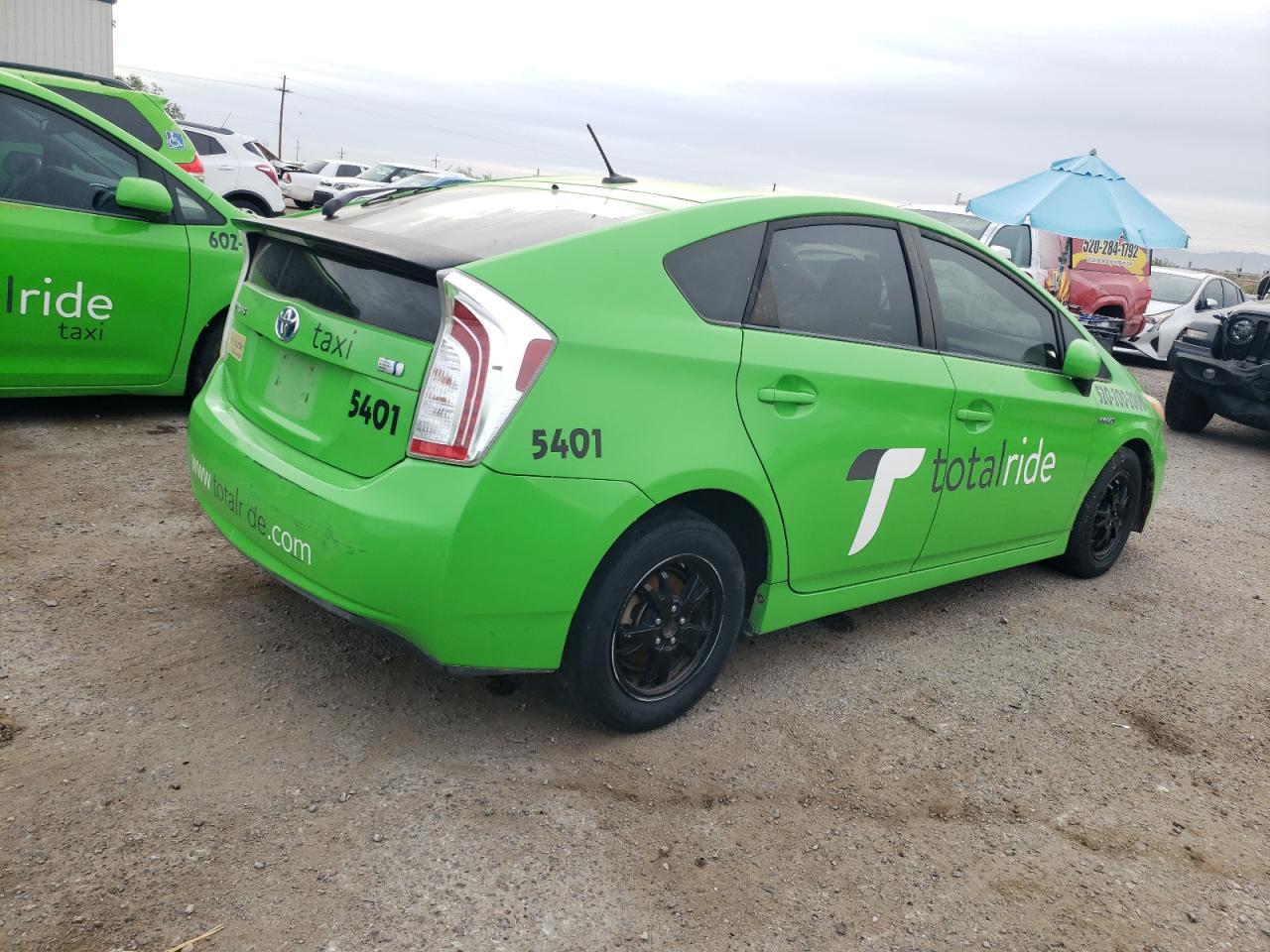 Изображение 3 2014 TOYOTA PRIUS  2014 с VIN JTDKN3DU9E0376776