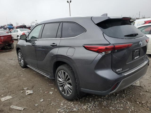 Изображение 2 2021 TOYOTA HIGHLANDER HYBRID PLATINUM 2021 с VIN 5TDEBRCH8MS056406