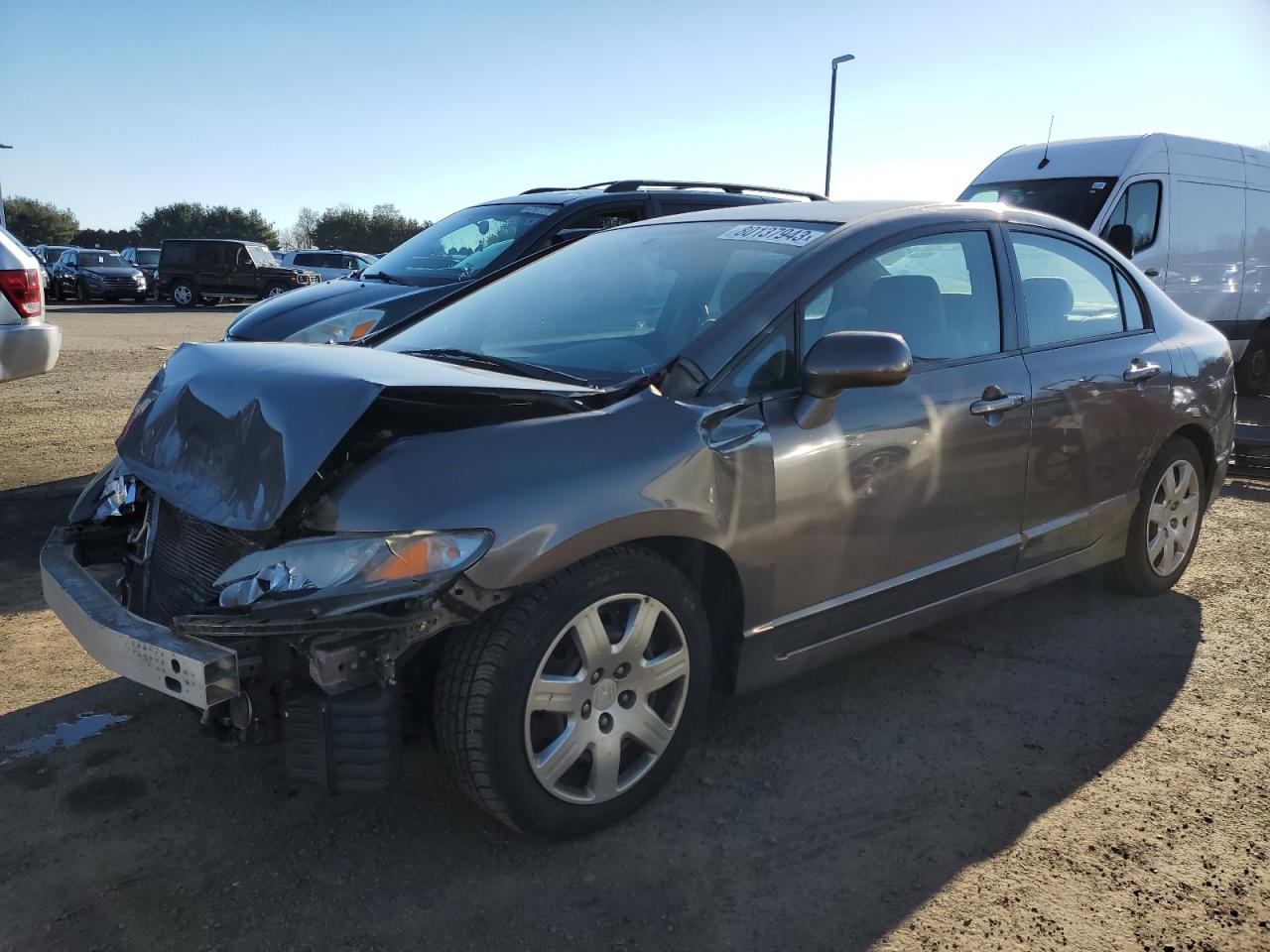 Изображение 1 2011 HONDA CIVIC LX 2011 с VIN 2HGFA1F55BH519853