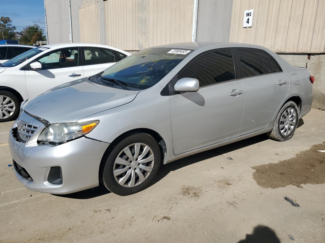 Image 1 of 2013 TOYOTA COROLLA BASE 2013 with VIN 2T1BU4EE0DC999322