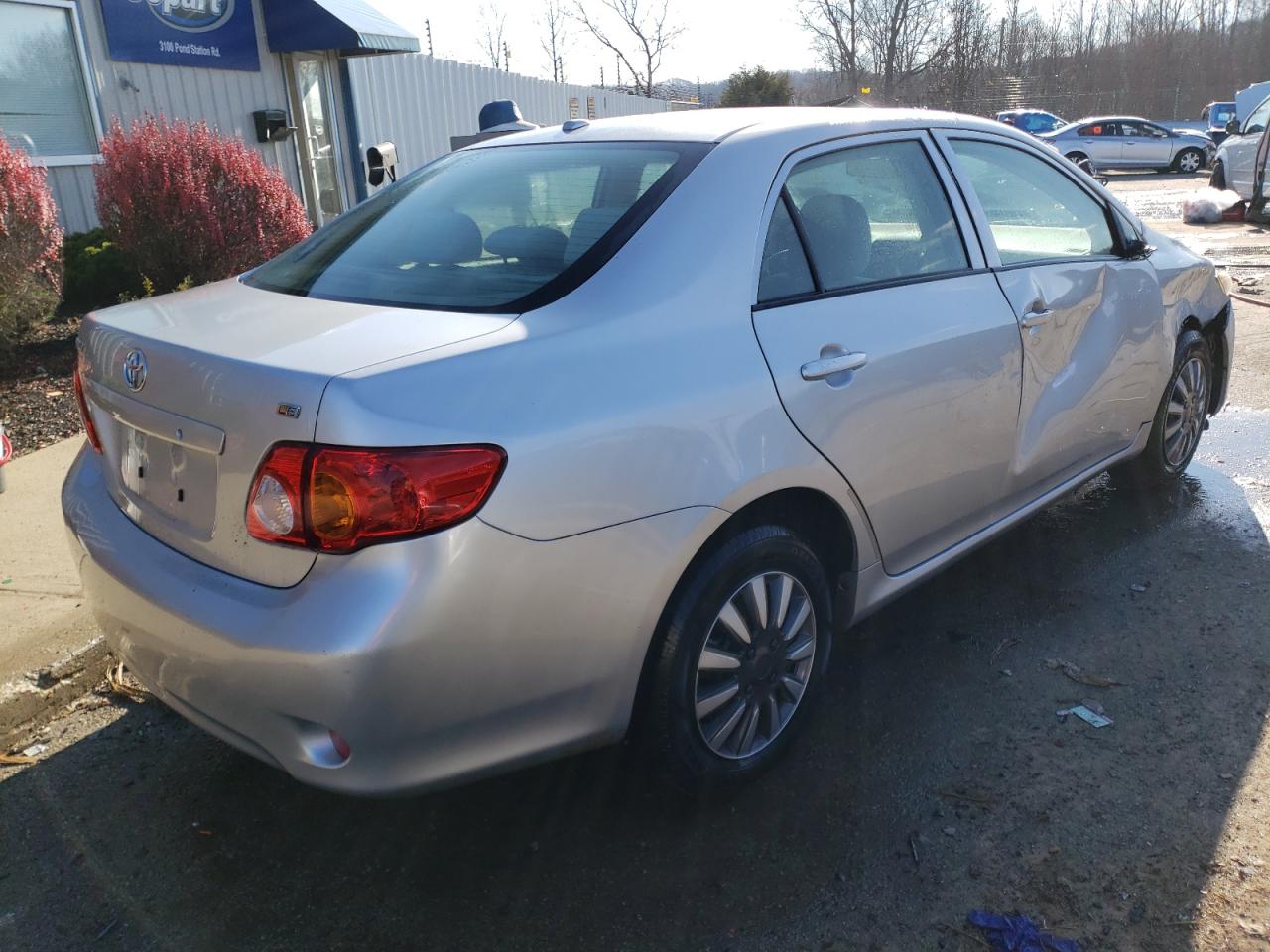 Image 3 of 2010 TOYOTA COROLLA BASE 2010 with VIN JTDBU4EE8AJ070107