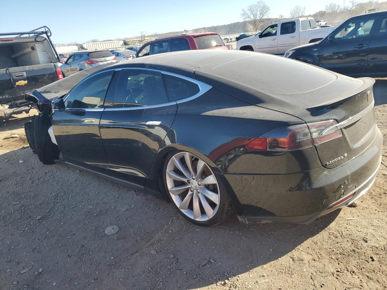 Image 2 of 2012 TESLA MODEL S  2012 with VIN 5YJSA1DPXCFP02898