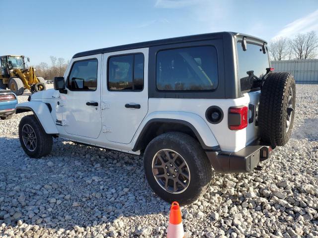 Image 2 of 2021 JEEP WRANGLER UNLIMITED SPORT 2021 with VIN 1C4HJXDG4MW639453