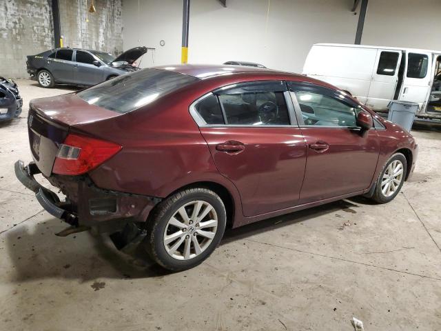 Image 3 of 2012 HONDA CIVIC EX 2012 with VIN 19XFB2F84CE369419