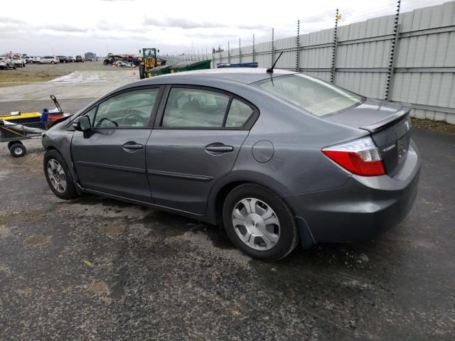 Image 2 of 2012 HONDA CIVIC HYBRID L 2012 with VIN JHMFB4F39CS011146