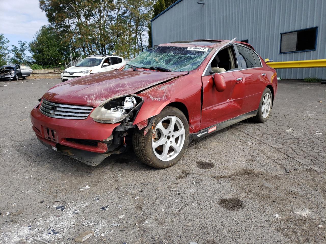 Obraz 1 z 2004 INFINITI G35  2004 z VIN JNKCV51E44M615508