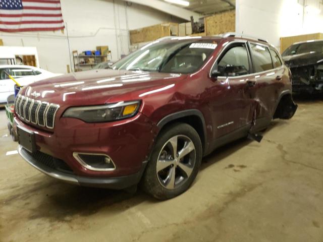 Image 1 of 2019 JEEP CHEROKEE LIMITED 2019 with VIN 1C4PJMDX5KD321103