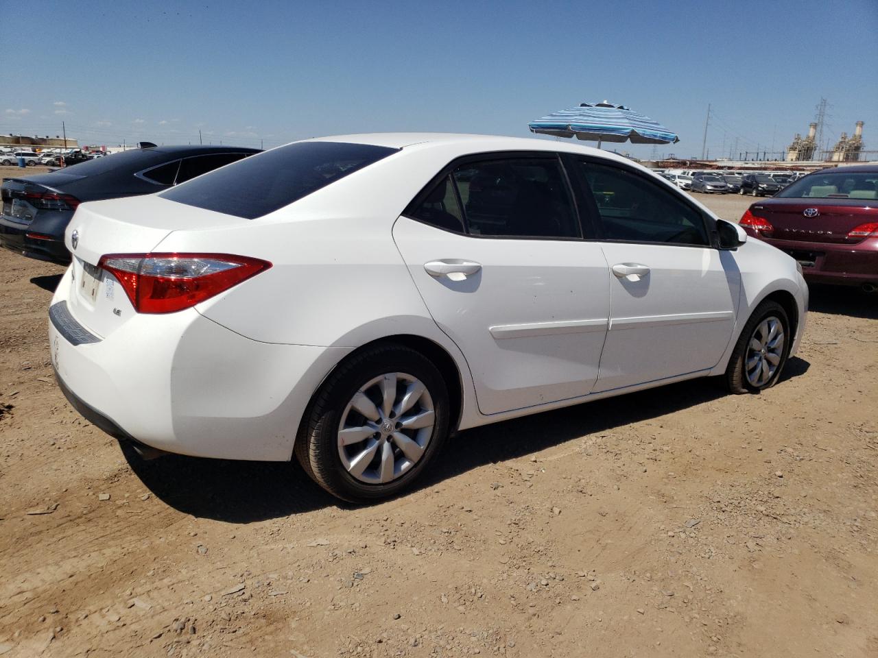 Image 3 of 2016 TOYOTA COROLLA L 2016 with VIN 2T1BURHE8GC683020