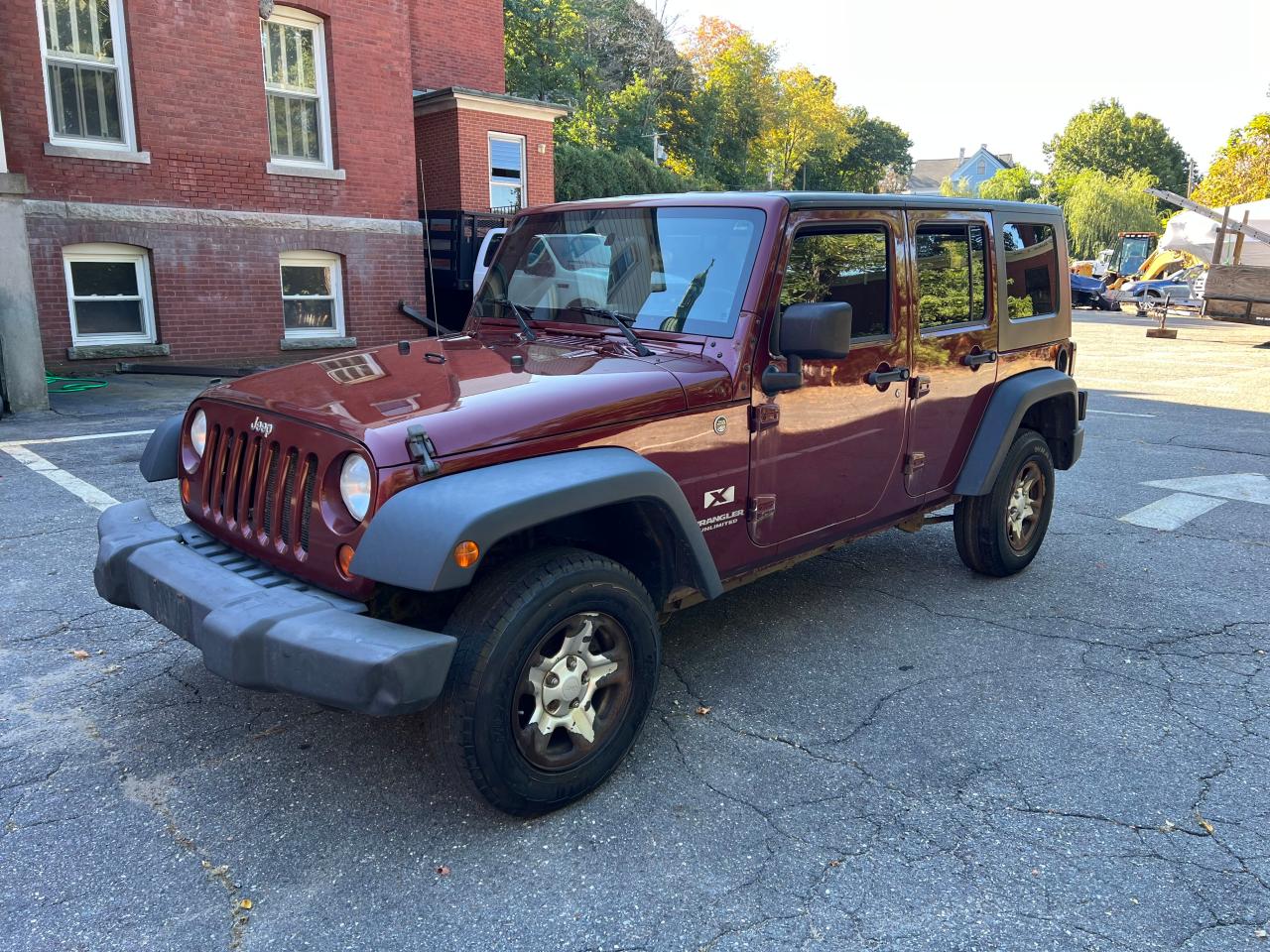 Изображение 2 Jeep Wrangler Unlimited X 2008 с VIN 1J4GA39158L615575