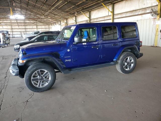 Image 1 of 2020 JEEP WRANGLER UNLIMITED SAHARA 2020 with VIN 1C4HJXENXLW106597