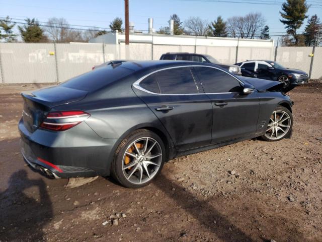 Image 3 of 2022 GENESIS G70 BASE 2022 with VIN KMTG34TA9NU086427