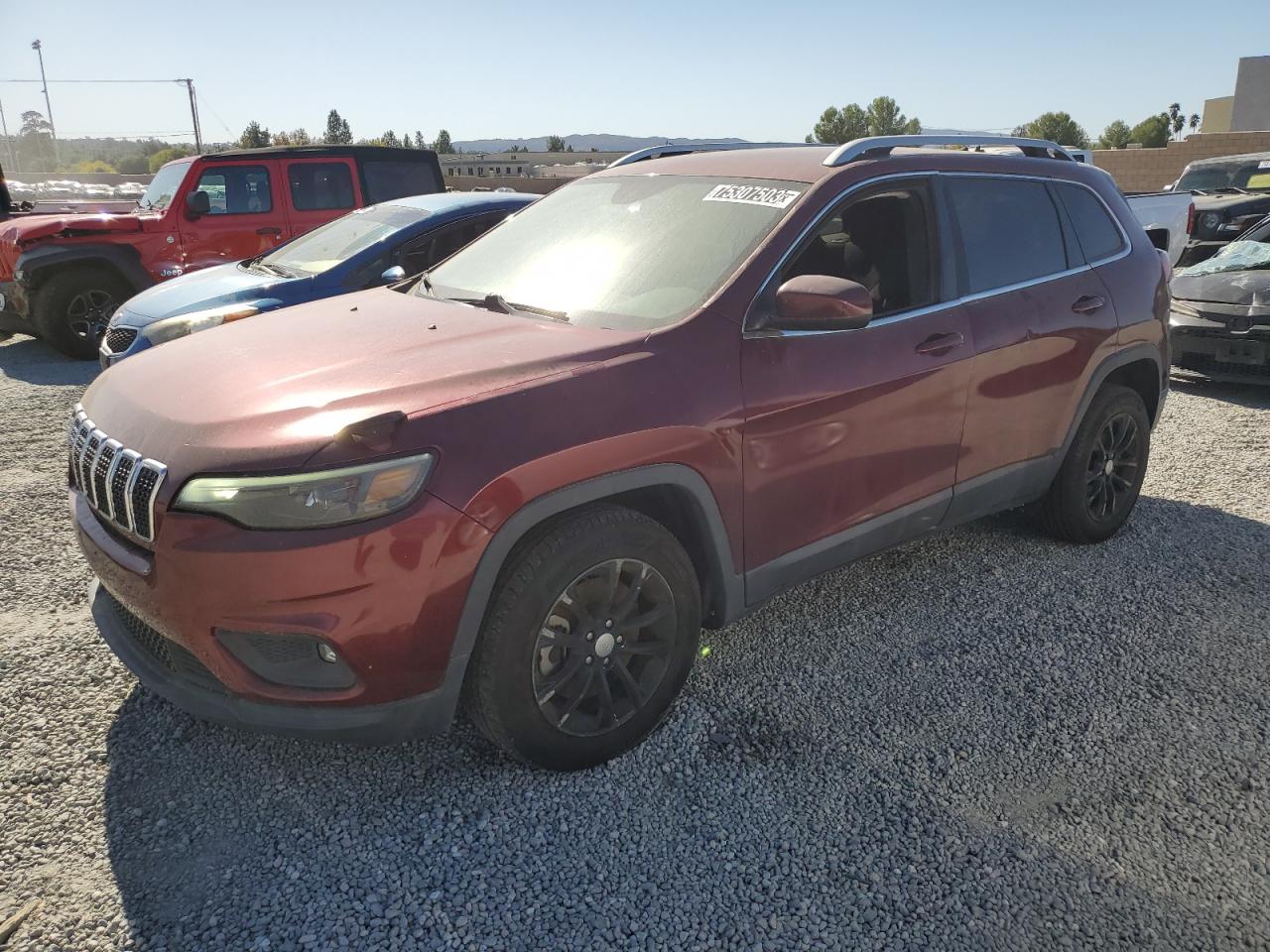 Image 1 of 2019 JEEP CHEROKEE LATITUDE 2019 with VIN 1C4PJLCB5KD187578