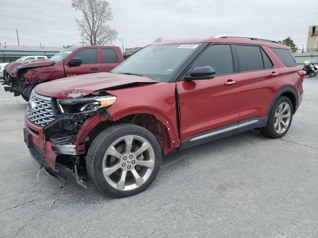 Image 1 of 2020 FORD EXPLORER PLATINUM 2020 with VIN 1FM5K8HC2LGA44506