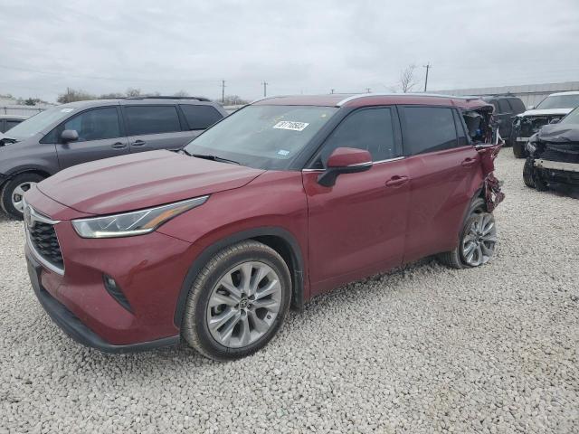 Изображение 1 2021 TOYOTA HIGHLANDER LIMITED 2021 с VIN 5TDDZRBH6MS536355