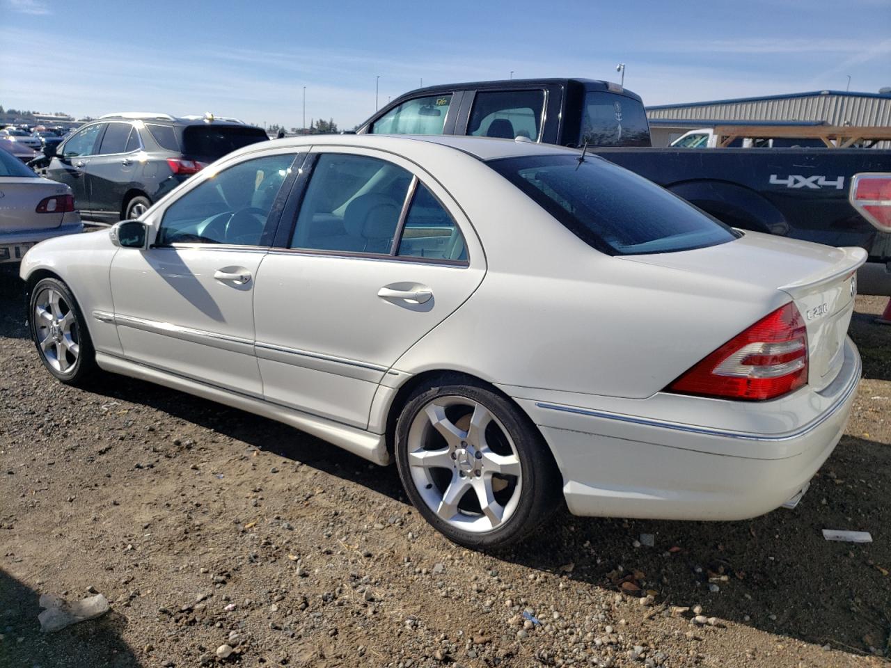 Image 2 of 2007 MERCEDES-BENZ C 230 2007 with VIN WDBRF52H97F884497
