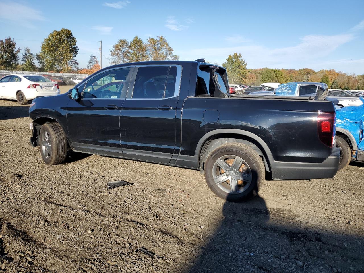 Image 2 of 2022 HONDA RIDGELINE RTL 2022 with VIN 5FPYK3F57NB029383